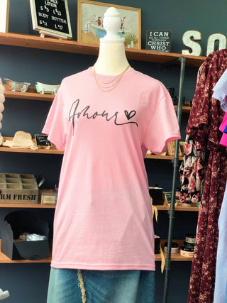 Your Amour, Graphic Tee - Silver Line Boutique
