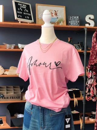 Your Amour, Graphic Tee - Silver Line Boutique