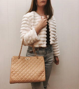 Your Majesty, Tan Purse - Silver Line Boutique